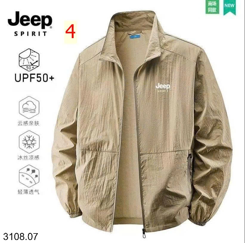 25HA3108.07 - ÁO KHOÁC NAM GIÓ MỎNG JEEP