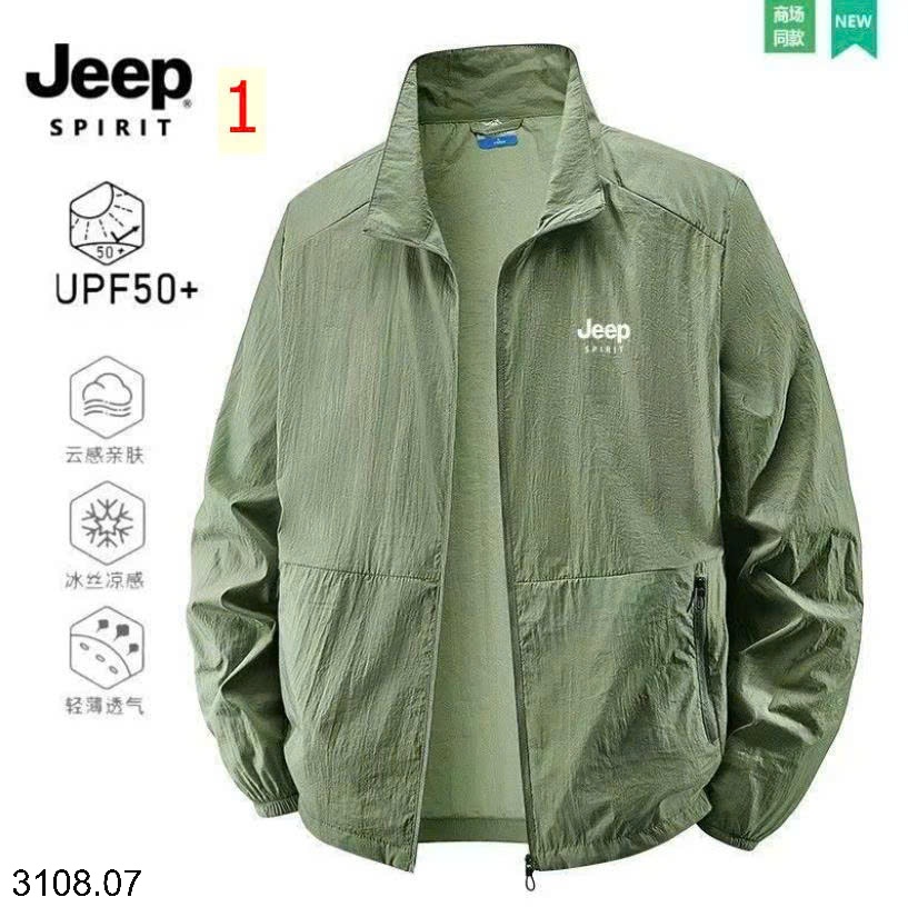 25HA3108.07 - ÁO KHOÁC NAM GIÓ MỎNG JEEP