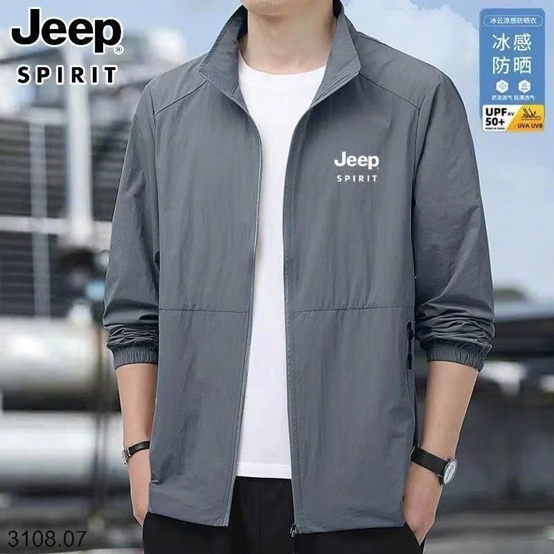 25HA3108.07 - ÁO KHOÁC NAM GIÓ MỎNG JEEP