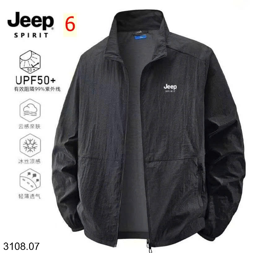 25HA3108.07 - ÁO KHOÁC NAM GIÓ MỎNG JEEP