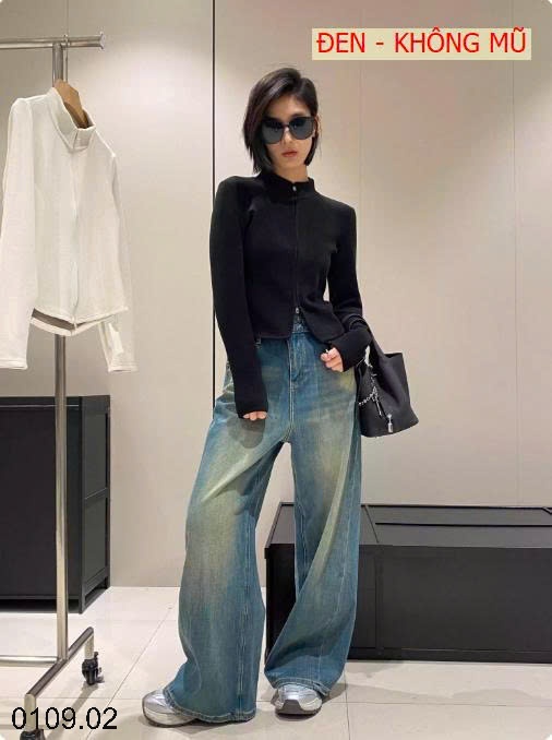 25HA0109.02 - ÁO KHOÁC DÁNG NGẮN CHO NỮ INBLUE