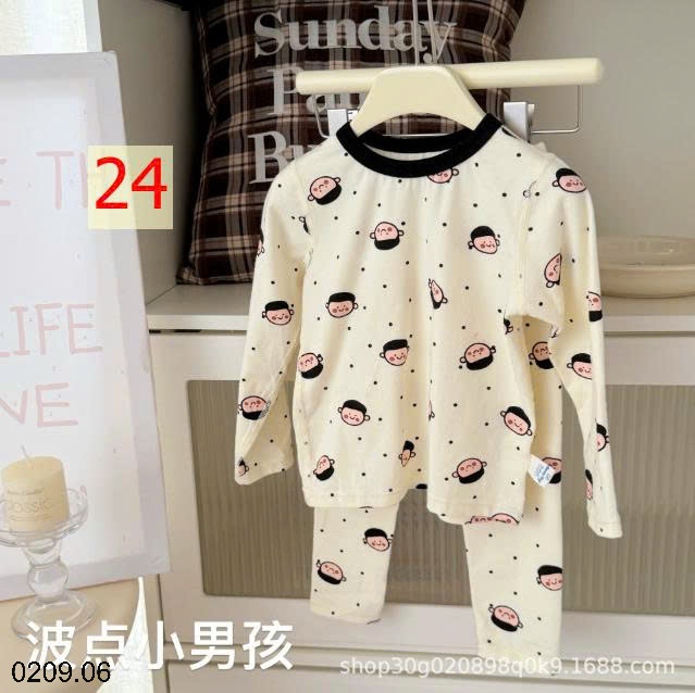 25HA0209.06 - BỘ MẶC NHÀ CHO BÉ YÊU