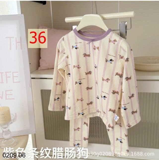25HA0209.06 - BỘ MẶC NHÀ CHO BÉ YÊU
