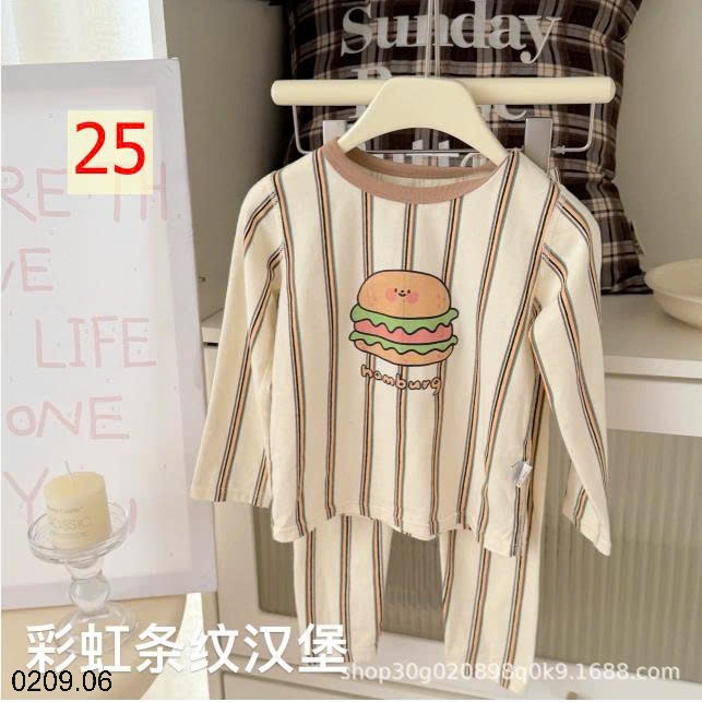 25HA0209.06 - BỘ MẶC NHÀ CHO BÉ YÊU