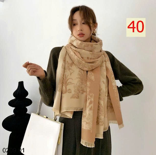 25HA0209.01 - KHĂN CHOÀNG MÙA ĐÔNG