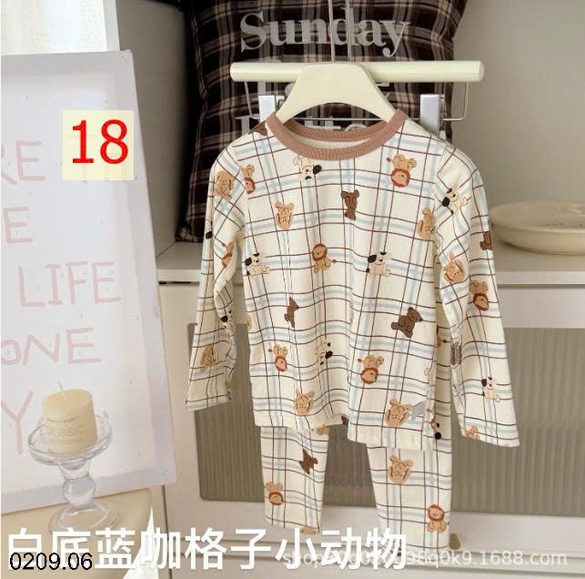 25HA0209.06 - BỘ MẶC NHÀ CHO BÉ YÊU