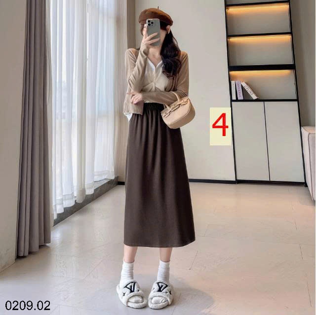 25HA0209.02 - CHÂN VÁY CHỮ A CHO NỮ