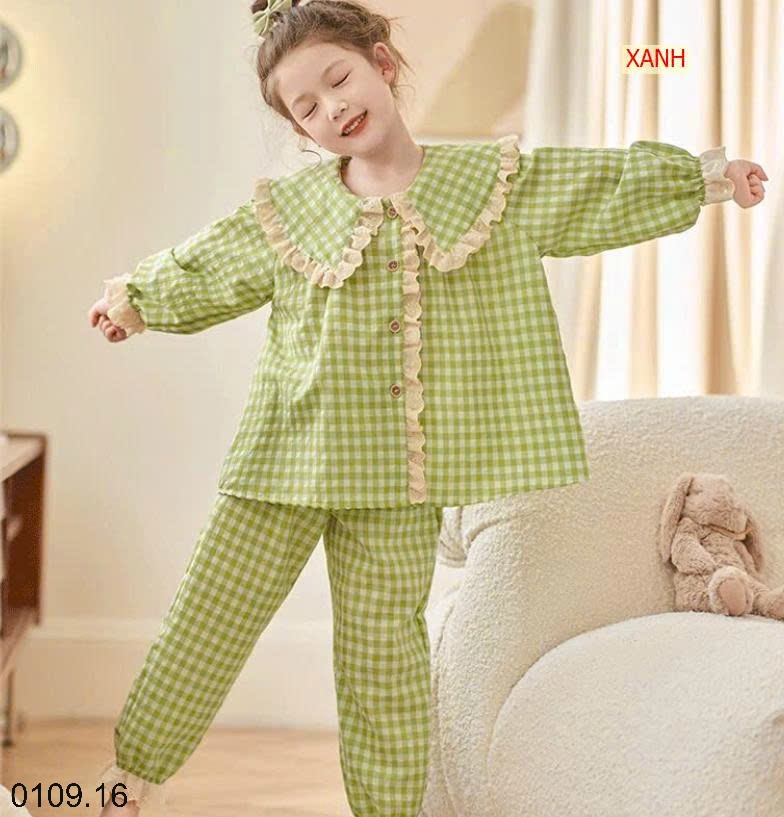 25HA0109.16 - BỘ KẺ VIỀN BÈO SIZE ĐẠI BÉ GÁI