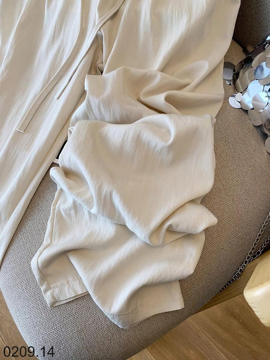 25HA0209.14 - QUẦN XUÔNG TENCEL NHĂN ỐNG XUÔNG