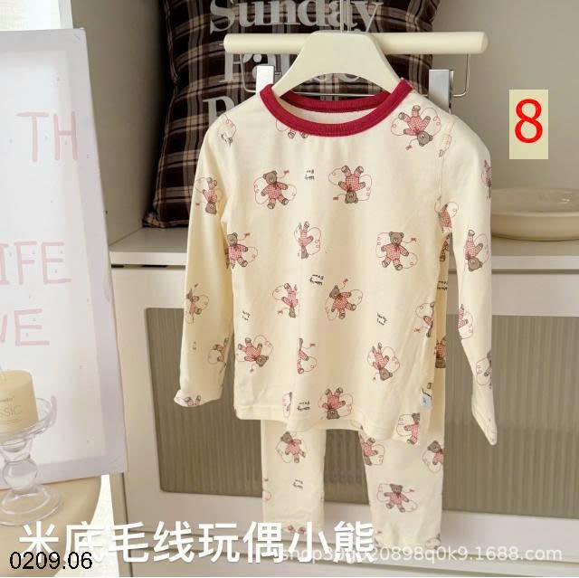 25HA0209.06 - BỘ MẶC NHÀ CHO BÉ YÊU