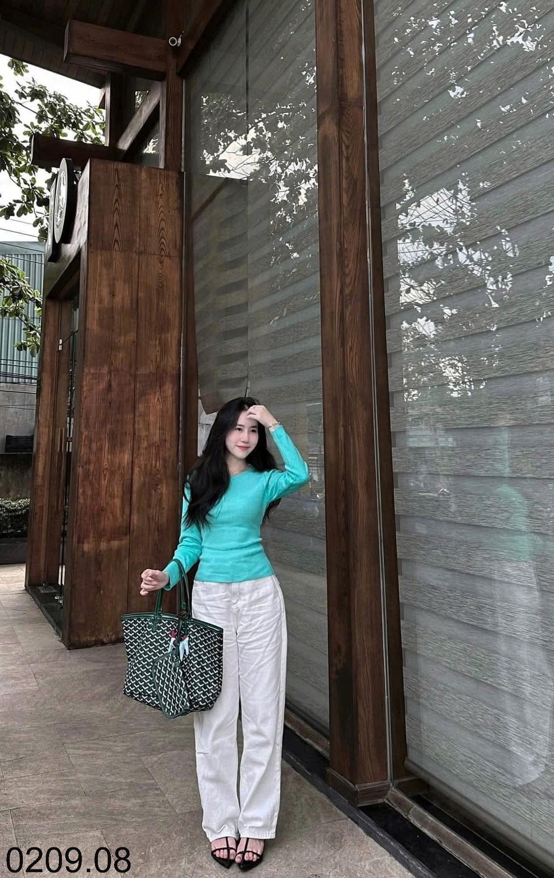 25HA0209.08 - ÁO LEN MỎNG MONTOGHI HÀN QUỐC