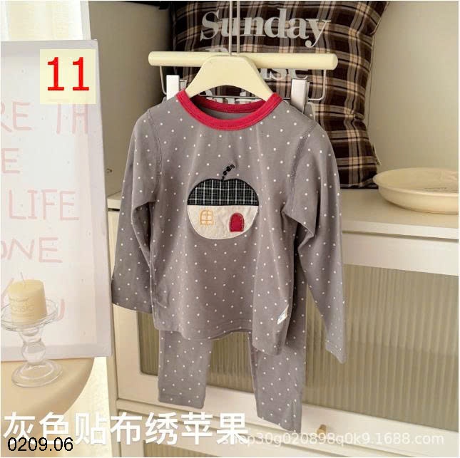 25HA0209.06 - BỘ MẶC NHÀ CHO BÉ YÊU