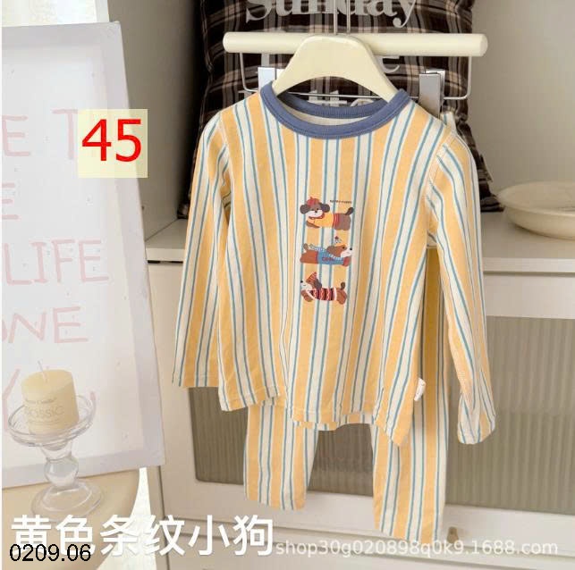 25HA0209.06 - BỘ MẶC NHÀ CHO BÉ YÊU