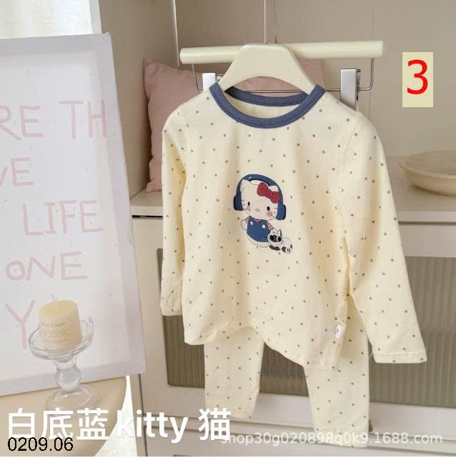 25HA0209.06 - BỘ MẶC NHÀ CHO BÉ YÊU