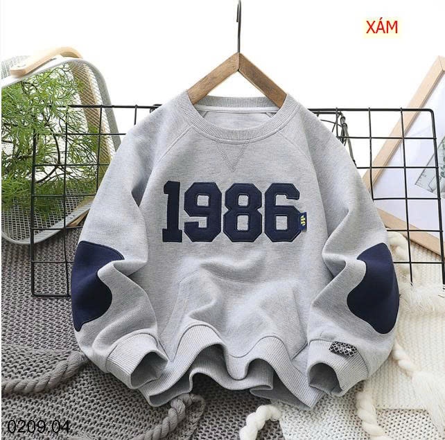 25HA0209.04 - ÁO NỈ BÉ TRAI SIZE ĐẠI 1986