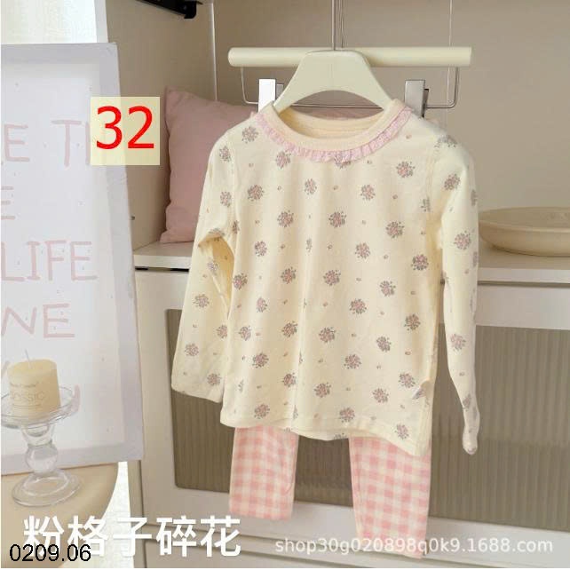 25HA0209.06 - BỘ MẶC NHÀ CHO BÉ YÊU