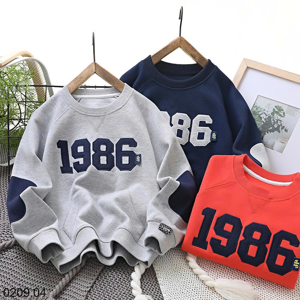 25HA0209.04 - ÁO NỈ BÉ TRAI SIZE ĐẠI 1986