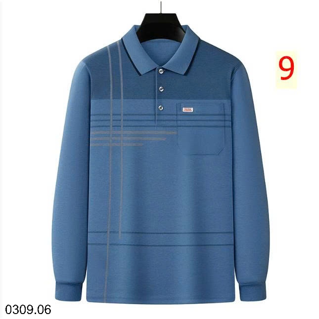 25HA0309.06 - ÁO POLO DÀI TAY TRUNG NIÊN