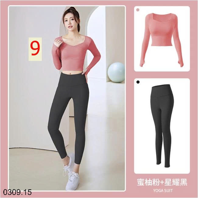 25HA0309.15 - SET BỘ TẬP DÀI NÂNG HÔNG