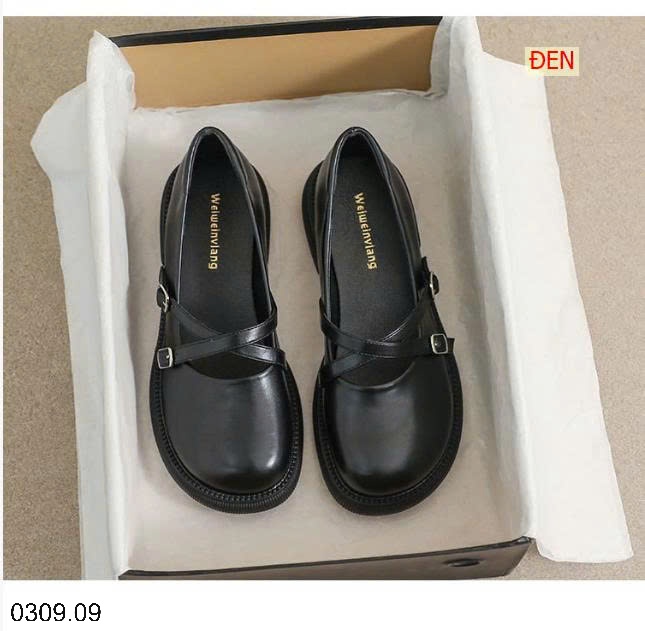 25HA0309.09 - GIÀY MARY JANE NỮ