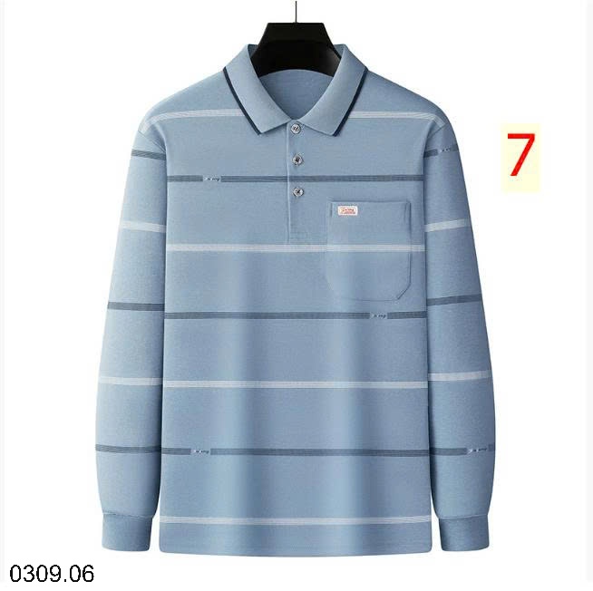 25HA0309.06 - ÁO POLO DÀI TAY TRUNG NIÊN