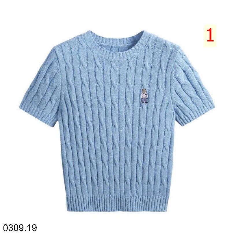 25HA0309.19 - ÁO LEN CỘC TAY VẶN THỪNG