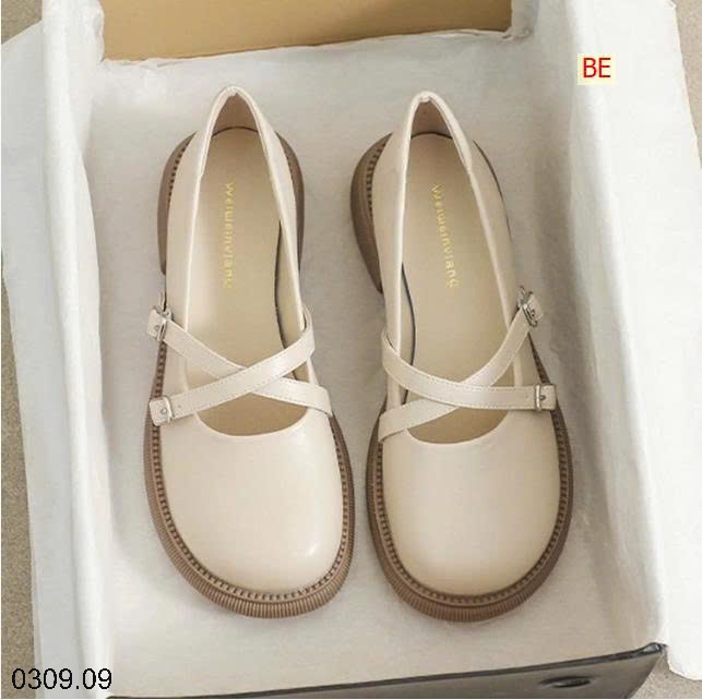 25HA0309.09 - GIÀY MARY JANE NỮ
