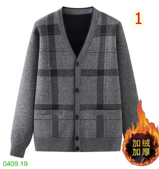 25HA0409.19 - CARDIGAN LÓT LÔNG CỔ V TÚI HÔNG TẶNG BỐ