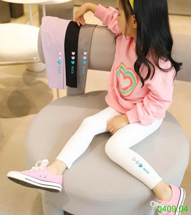 25HA0409.04 - SET 2 QUẦN LEGGING BÉ GÁI