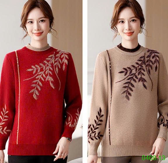 25HA0409.13 - ÁO LEN THỜI TRANG QUẢNG CHÂU NỮ