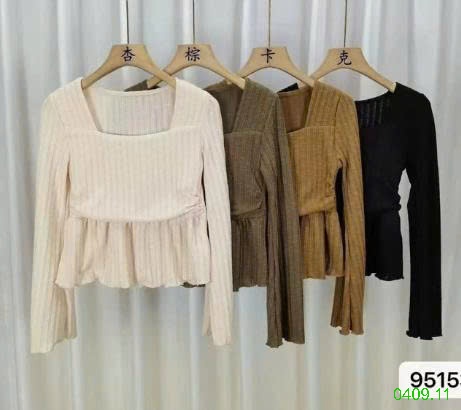25HA0409.11 - ÁO THUN XÒE ĐIỆU ĐÀ CỔ U