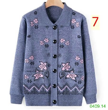 25HA0409.14 - CARDIGAN TÚI HÔNG TRUNG NIÊN TẶNG MẸ