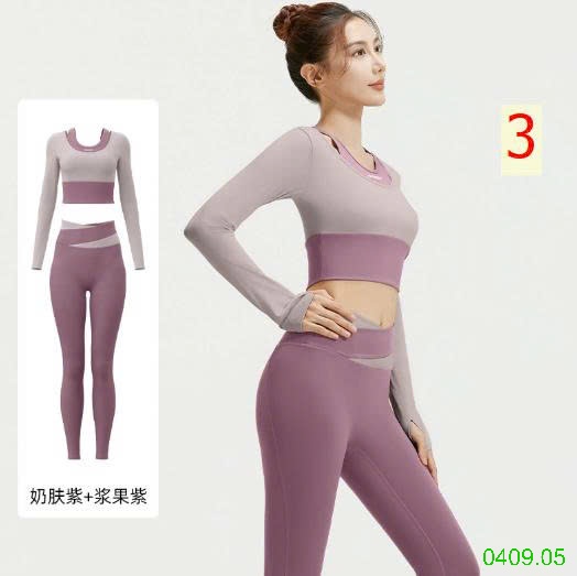 25HA0409.05 - BỘ TẬP THỂ THAO RUNNING DÀI TAY NỮ