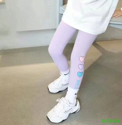 25HA0409.04 - SET 2 QUẦN LEGGING BÉ GÁI