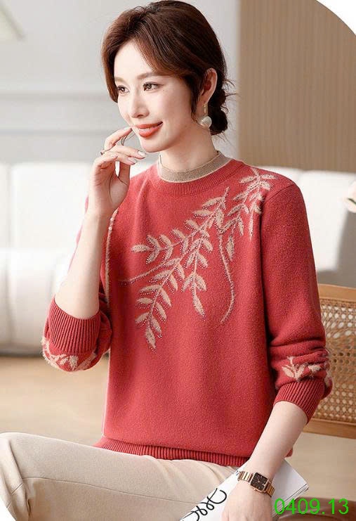 25HA0409.13 - ÁO LEN THỜI TRANG QUẢNG CHÂU NỮ