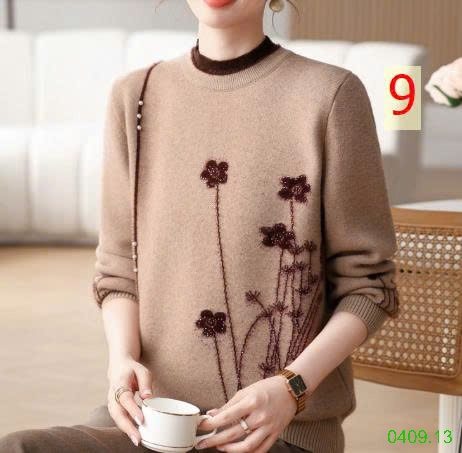 25HA0409.13 - ÁO LEN THỜI TRANG QUẢNG CHÂU NỮ