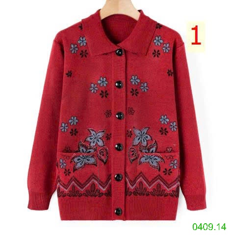 25HA0409.14 - CARDIGAN TÚI HÔNG TRUNG NIÊN TẶNG MẸ