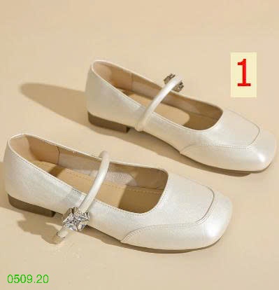 25HA0509.20 - GIÀY MARRY JANE ĐẾ BẰNG