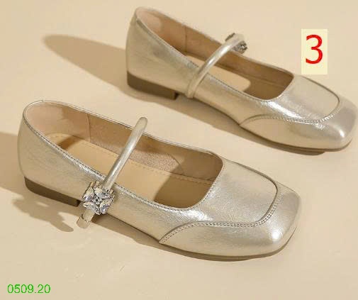 25HA0509.20 - GIÀY MARRY JANE ĐẾ BẰNG