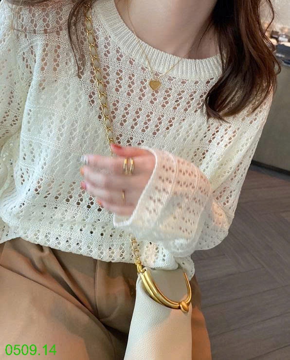 25HA0509.14 - ÁO LƯỚI KANING