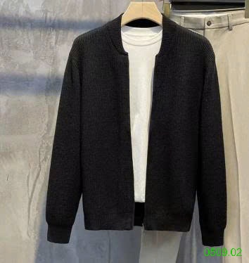 25HA0509.02 - ÁO LEN CARDIGAN KÉO KHÓA NAM