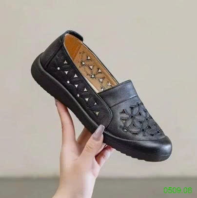 25HA0509.08 - GIÀY BỆT HOA RỖNG THOÁNG KHÍ