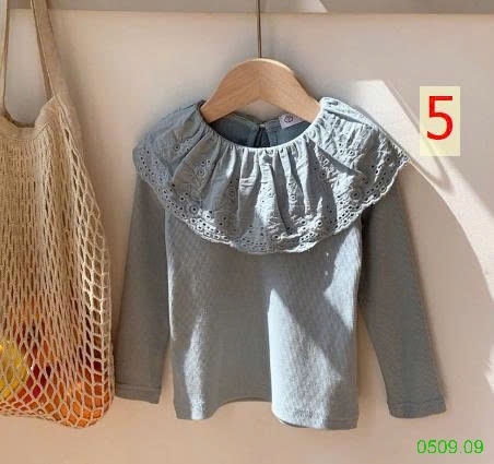 25HA0509.09 - ÁO CỔ THUYỀN ĐIỆU ĐÀ BÉ GÁI