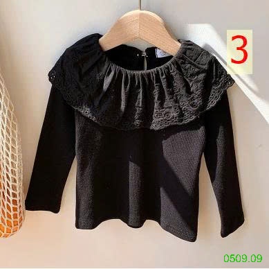 25HA0509.09 - ÁO CỔ THUYỀN ĐIỆU ĐÀ BÉ GÁI