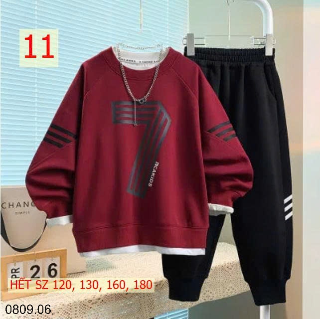 25HA0809.06 - BỘ NỈ SIZE ĐẠI BÉ TRAI QUẢNG CHÂU