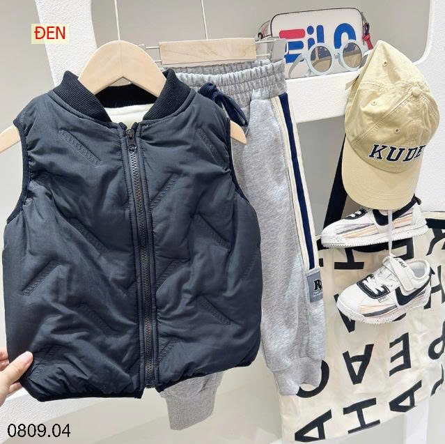 25HA0809.04 - GILE PHAO LÓT LÔNG ẤM KACADY CHO BÉ