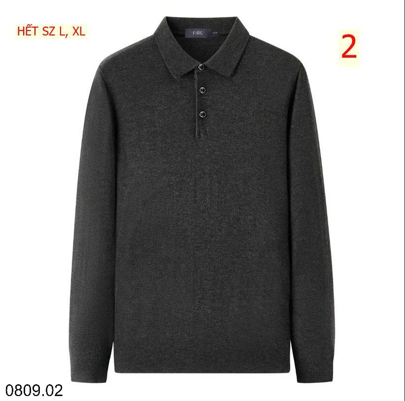 25HA0809.02 - ÁO LEN CỔ POLO NAM FIRS