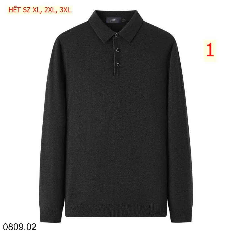 25HA0809.02 - ÁO LEN CỔ POLO NAM FIRS