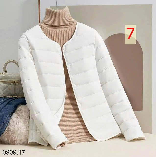 25HA0909.17 - ÁO PHAO SIÊU NHẸ CỔ V NỮ