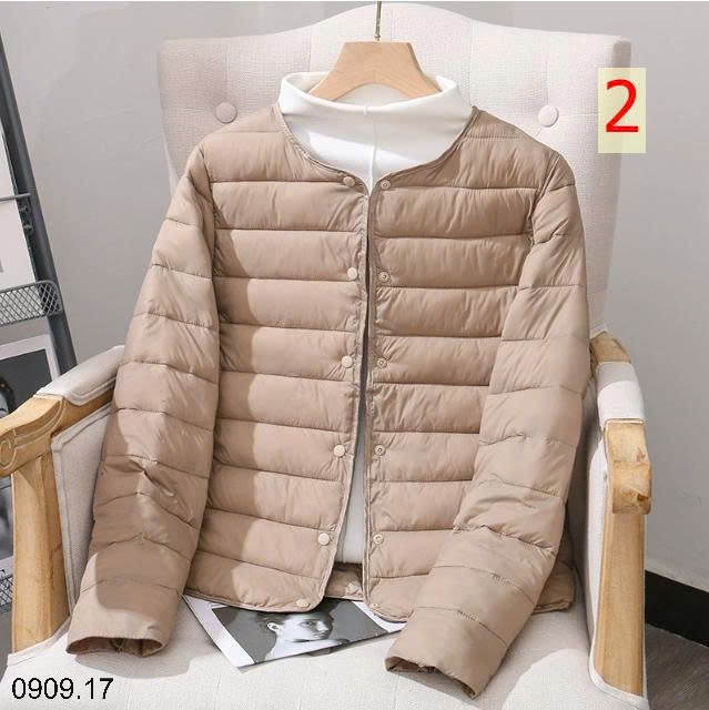 25HA0909.17 - ÁO PHAO SIÊU NHẸ CỔ V NỮ